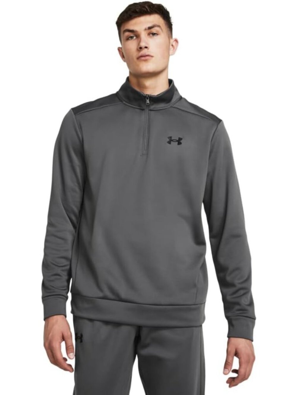 Men's Fleece 1/4 Zip Pullover Sweatshirt - Lightweight, Warm, Athletic Fit